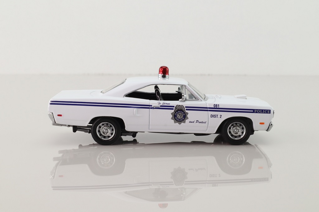 Matchbox Collectibles DYM38022; 1970 Plymouth Road Runner; Denver Police Department